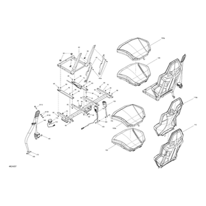 Can-Am - Seat Support Kit - 708002945