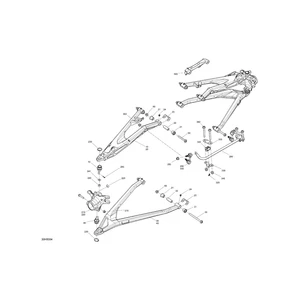 Can-Am - Can-Am Red, LH Upper Suspension Arm - 706204405