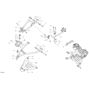 Can-Am - Orange Crush, RH Upper Suspension Arm - 706203933