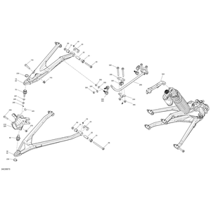 Can-Am - Blue, RH Upper Suspension Arm - 706204103
