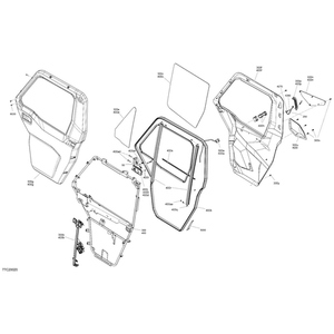 Can-Am - LH Door Panel Kit - 715006687