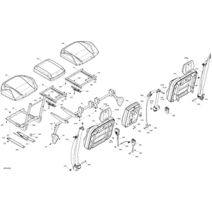 Can-Am - Backrest Assy - 708003142