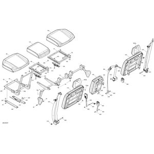 Can-Am - Backrest Assy - 708003145