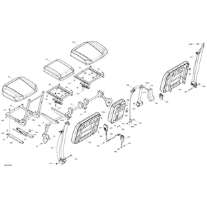 Can-Am - Backrest Assy - 708003148