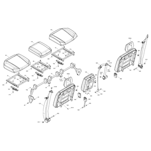 Can-Am - Backrest Assy - 708003255
