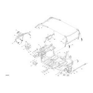 Can-Am - Deep Black, Front Bumper - 705209397