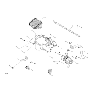 Can-Am - Intercooler AssemblÃ©e - 707800793