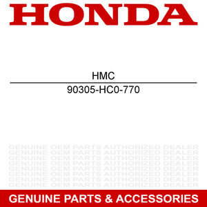 Honda 90305-HC0-770 Nut (10Mm) Pioneer Talon Big Red 1000 500 450 700 400 650 S