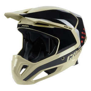Can-Am Pyra Fade Helmet Hi-Max Vented Moisture Wicking Beige FMVSS 218