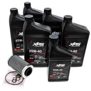 Can-Am 9779484 BRP Spyder 5W-40 Full Synthetic Oil Change Kit Rotax 1330 Engine