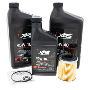Can-Am 9779488 BRP 4T 5W-40 Full Synthetic Oil Change Kit 500 V-Twin