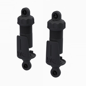 Arrma - SHOCK SET BORE:11mm, LENGTH:70mm PISTON:2x1.3mm OIL:2000 cSt (Black) w/Bump stop - 2641