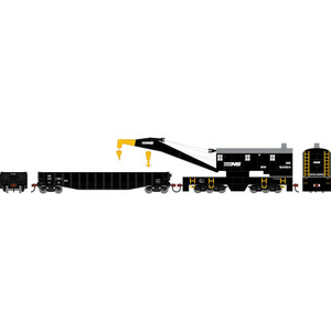 Athearn - HO ATH 200-Ton Crane and 50' Gondola Set, NS #514924 (Crane); #191080 (Gondola) - 3617