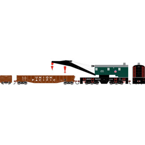 Athearn - HO ATH 200-Ton Crane and 50' Gondola Set, UPX #250 (Crane); UP #30802 (Gondola) - 3621