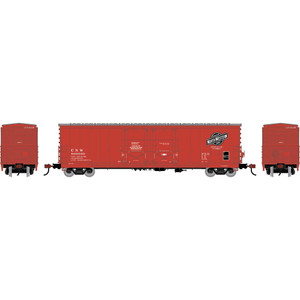 Athearn - HO ATH 50' Evans Double Plug Door Box Car, CNW #600590 - 3634