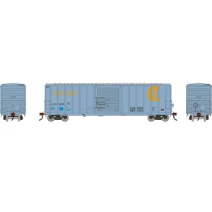 Athearn - HO ATH 50' FMC 5347 Single Door Box Car, Primed For Grime CCR #6525 - 3657