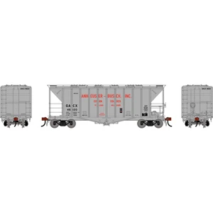 Athearn - HO GEN GATC 2600 Airslide Covered Hopper- Late, GACX #46120 - G-3168