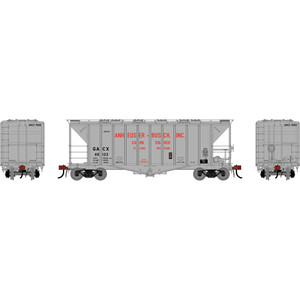 Athearn - HO GEN GATC 2600 Airslide Covered Hopper- Late, GACX #46122 - G-3169