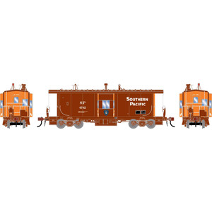 Athearn - HO GEN ICC Bay Window Caboose w/Lights & Sound, SP Police #4742 - G-3220