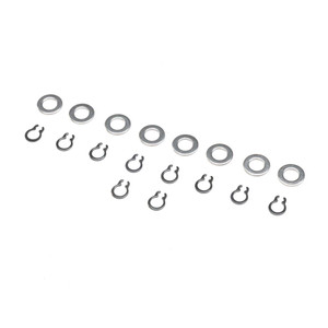 E-flite - Wheel Axle Circlips with Washers, 3mm: V1200 V2 - 3620