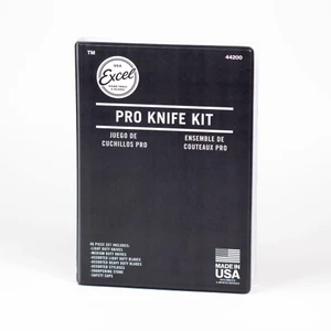Excel Hobby Blade - Super Deluxe Knife Set- 46 Blades & Knives - 44200