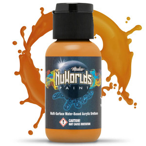 Iwata Airbrushes - Injury Ochre 1 oz - NuWorlds Paint - MNW371