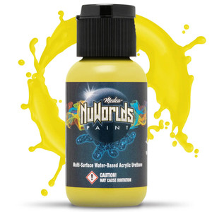 Iwata Airbrushes - Opaque Yellow 1 oz - NuWorlds Paint - MNW691