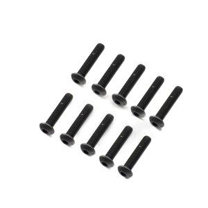 Losi - Button Head Screws, M5 x 25mm STL (10) - 3957