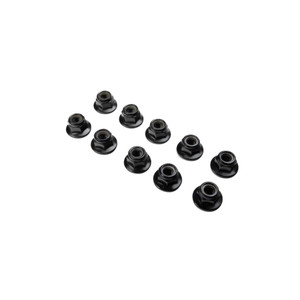 Losi - Flanged Nylock Nut, M5 STL (10) - 3918