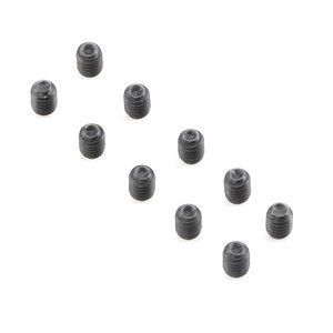 Losi - Set Screw, M4 x 5mm Flat Point, STL (10) - 3959