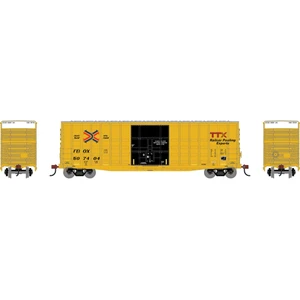 Roundhouse - HO RND 50' Waffle High Cube Box Car, FBOX #507404 - 4652