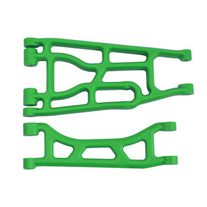 Rpm - Upper & Lower A-Arm Pair, Green: Traxxas X-Maxx - 82354
