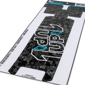 1UP Racing - Forged Carbon Look Chassis Skin - Scumacher Cat PB - 3055
