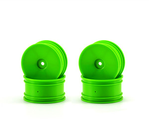 Carisma - Mini 4XS Lime Green Wheel Set - 16773
