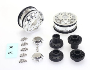 CEN Racing - KG1 Forged KD006 Blitz Dually Wheel Chrome (30mm Width, - CD0648