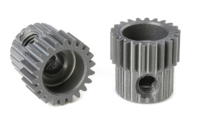 Corally - 64 DP Pinion - Short - Hard Anodised AL7075 - 22 Teeth - 70322