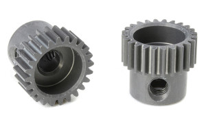 Corally - 64 DP Pinion - Short - Hard Anodised AL7075 - 24 Teeth - 70324