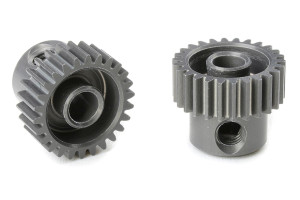 Corally - 64 DP Pinion - Short - Hard Anodised AL7075 - 26 Teeth - 70326
