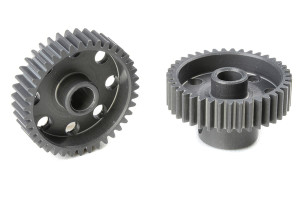 Corally - 64 DP Pinion - Short - Hard Anodised AL7075 - 39 Teeth - 70339