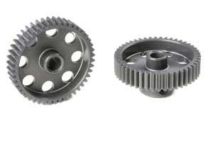 Corally - 64 DP Pinion - Short - Hard Anodised AL7075 - 46 Teeth - 70346