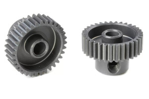 Corally - 64 DP Pinion - Short Hard Anodised AL7075 - 33 Teeth - 70333
