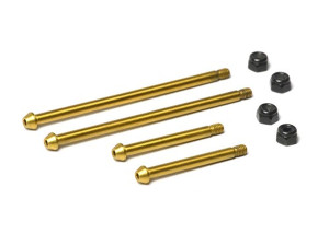 Exotek Racing - Kyosho Turbo Optima Mid Bolted Hinge Pins (4), Front Arms, - 2394