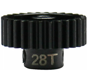 Hot Racing - 28T 0.5 Mod Hardened Steel Pinion Gear 2.3 Bore - MSG28M05