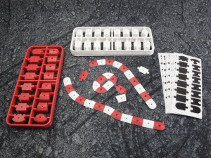 HPI Racing - nana-TTR Curb Set - Red and White - 161409