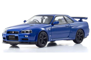 Kyosho - 1/43 Nissan Skyline GT-R Vspec2 (Blue) - KS03936BL