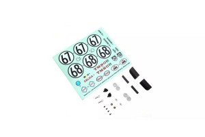 Kyosho - 1970 Toyota Cilica GT Headlight Cover Set - FAB616-01
