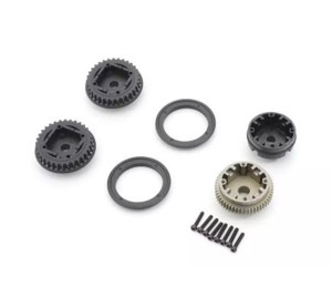 Kyosho - Diff Gear Case & Pulley (OPTIMA Mid) - OT256B