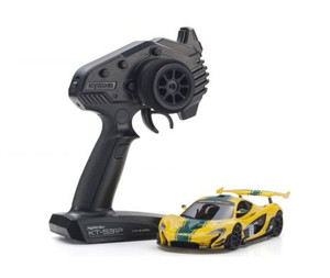 Kyosho - Mini-Z RWD MR04 McLaren P1 GTR Yellow/Green - 32375YG