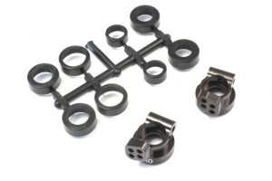 Kyosho - V2 Rear Hub Set (0 Deg/SB) - UMW704-0B