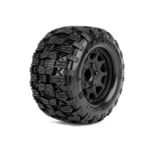 Power Hobby - 1/10 2.8" MT Raptor Belted Mounted Tires (2) w/ Removable - 2805CBMSGB
